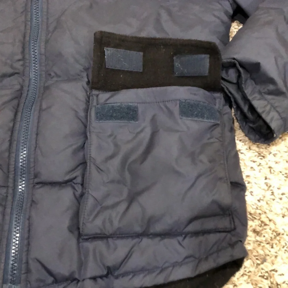 Ralph Lauren Down Puffer Jacket Size 12 Navy Blue